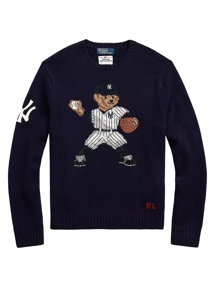 Yankees Polo Bear Knit Sweater Product Image