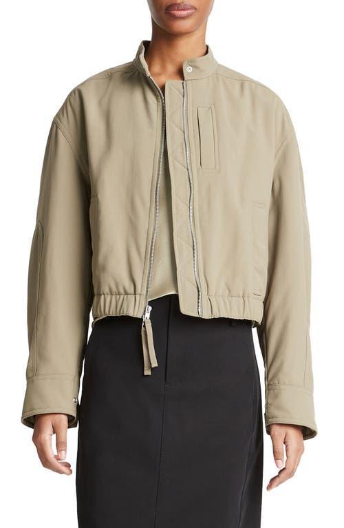 Cropped Bomber Jacket Product Image