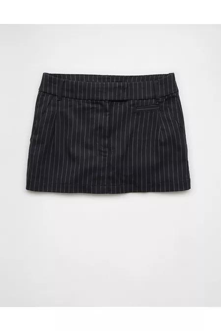 AE Low-Rise Pinstripe Mini Skort Women's Product Image