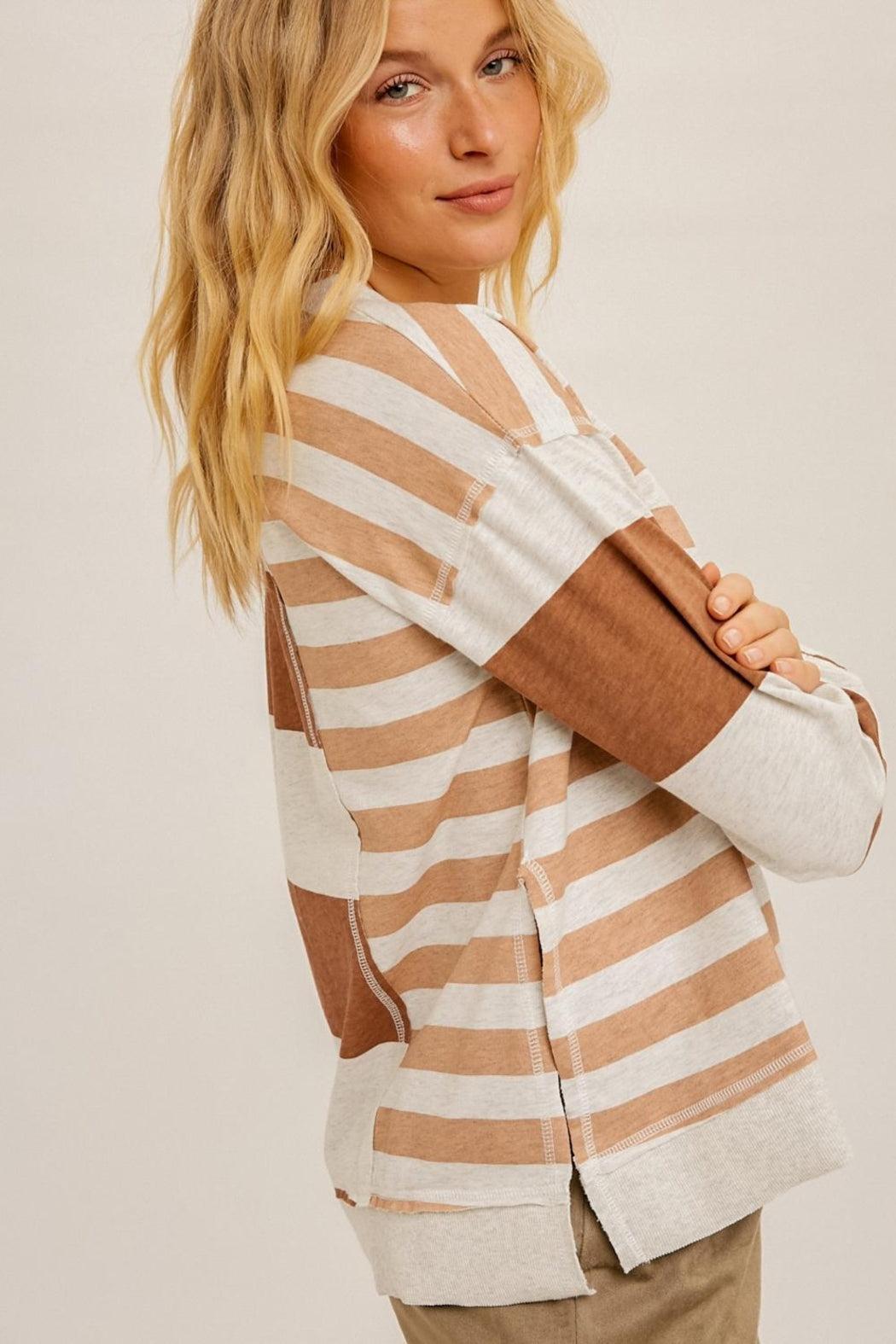 Stripe Pullover Top Product Image