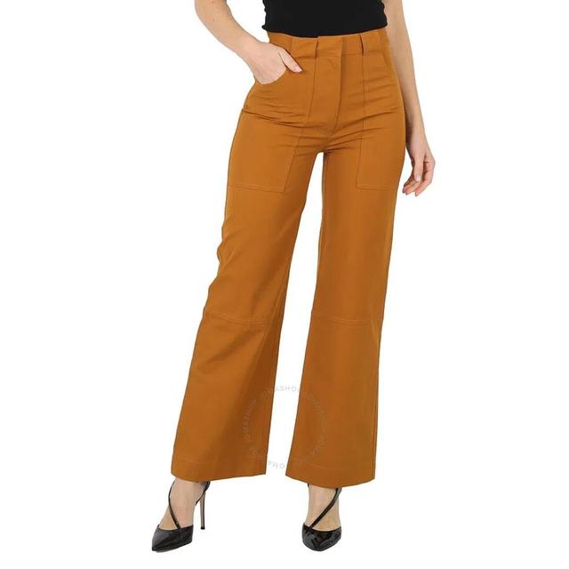 Ladies Tobacco Utility Straight Leg Pants Product Image