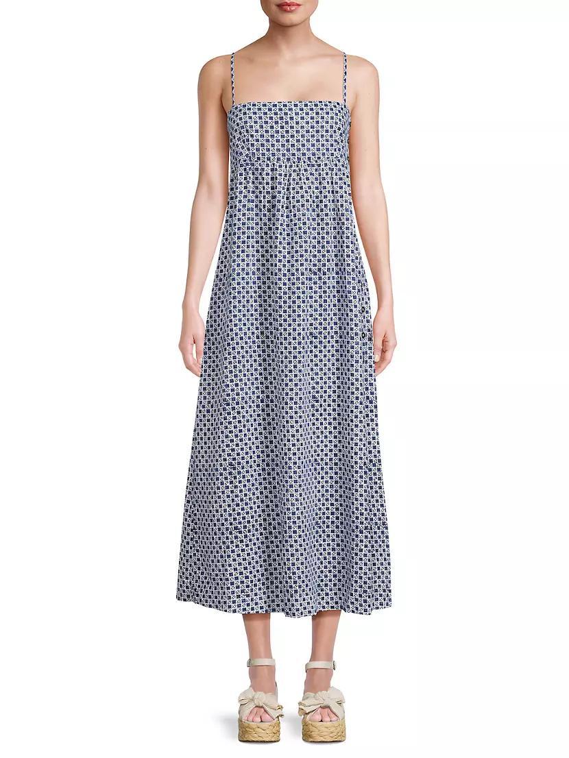 Rafael Cotton-Linen Midi-Dress Product Image