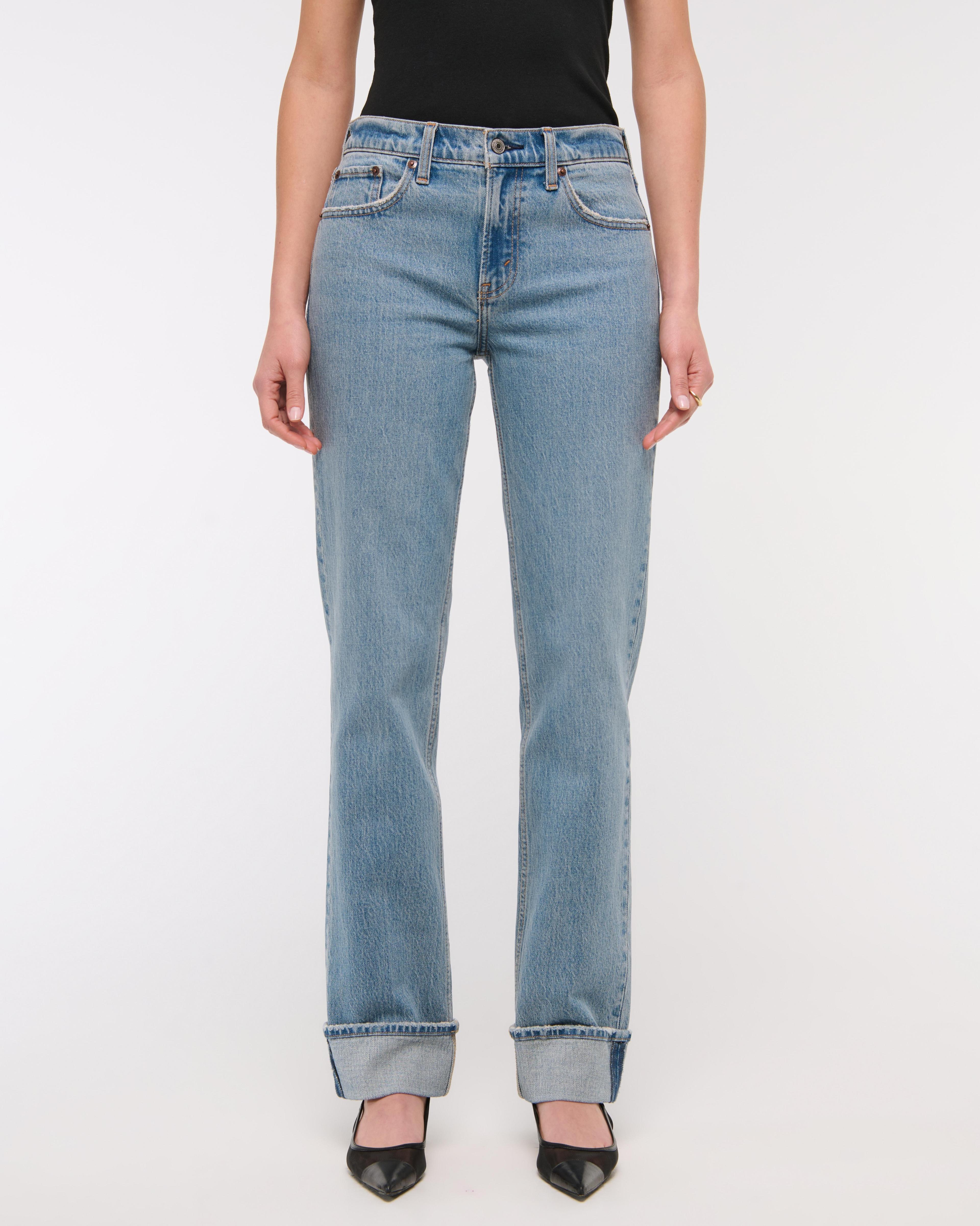 Mid Rise 90s Straight Jean Product Image