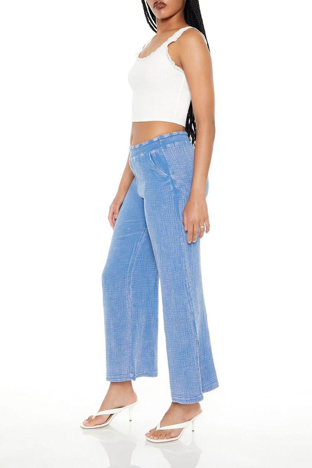 Mineral Wash Wide-Leg Pants | Forever 21 Product Image