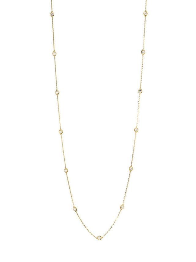 14K Gold & Diamond Necklace Product Image