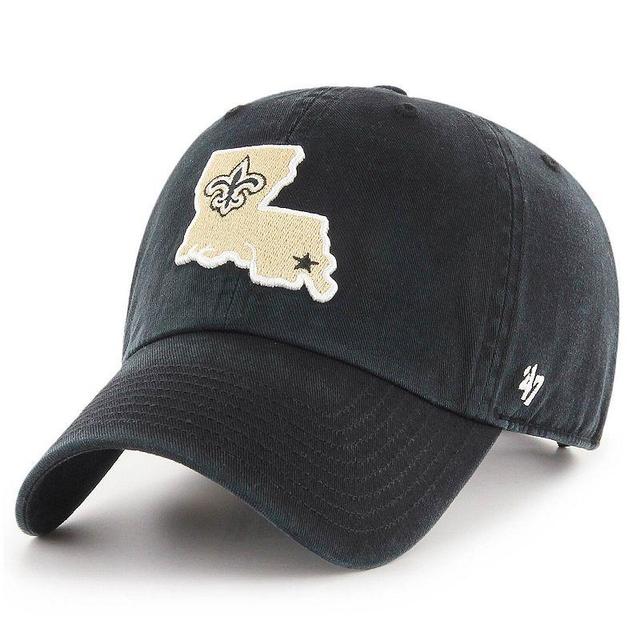 Mens 47 New Orleans Saints Clean Up Alternate Adjustable Hat Product Image