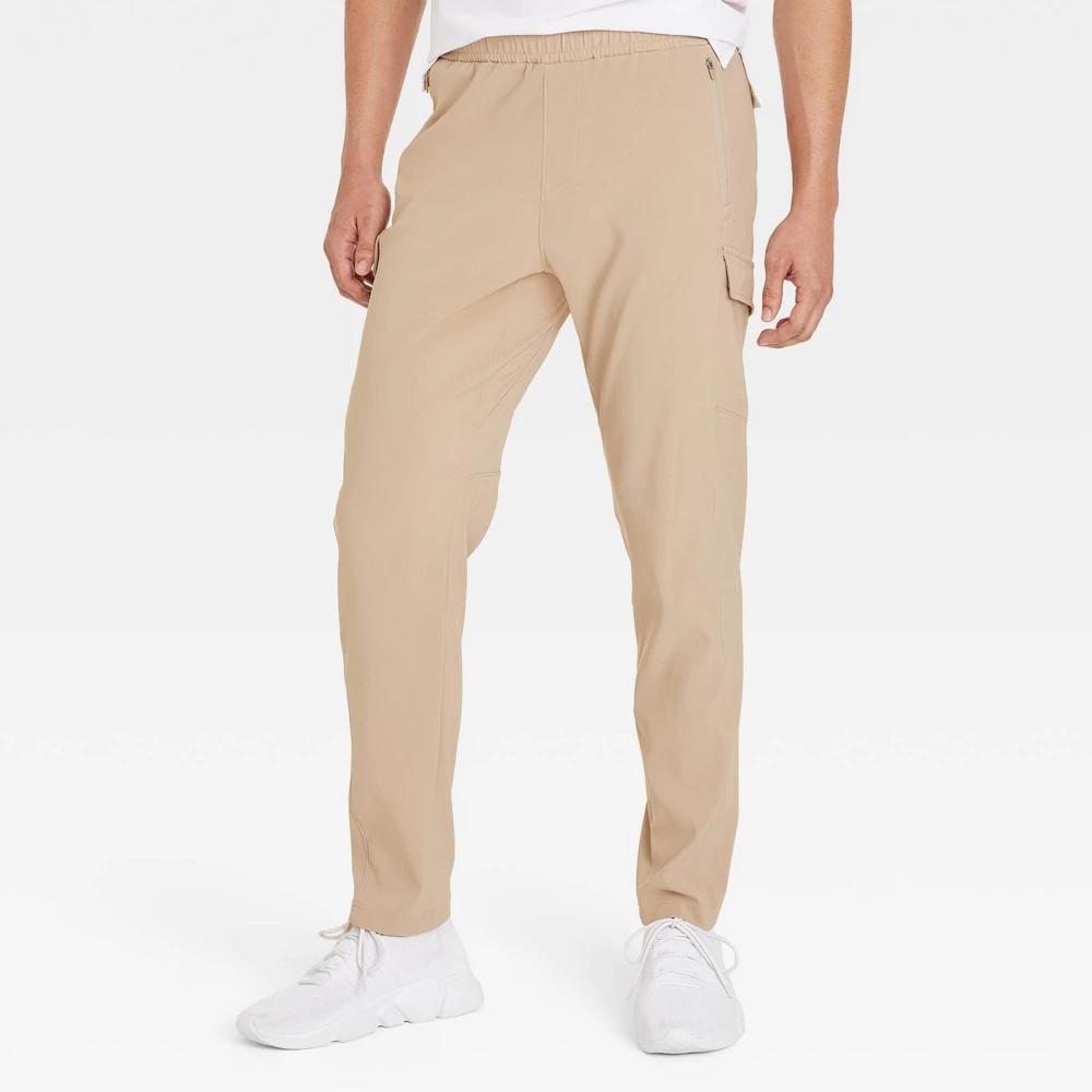 Mens DWR Pants - All In Motion Khaki Product Image