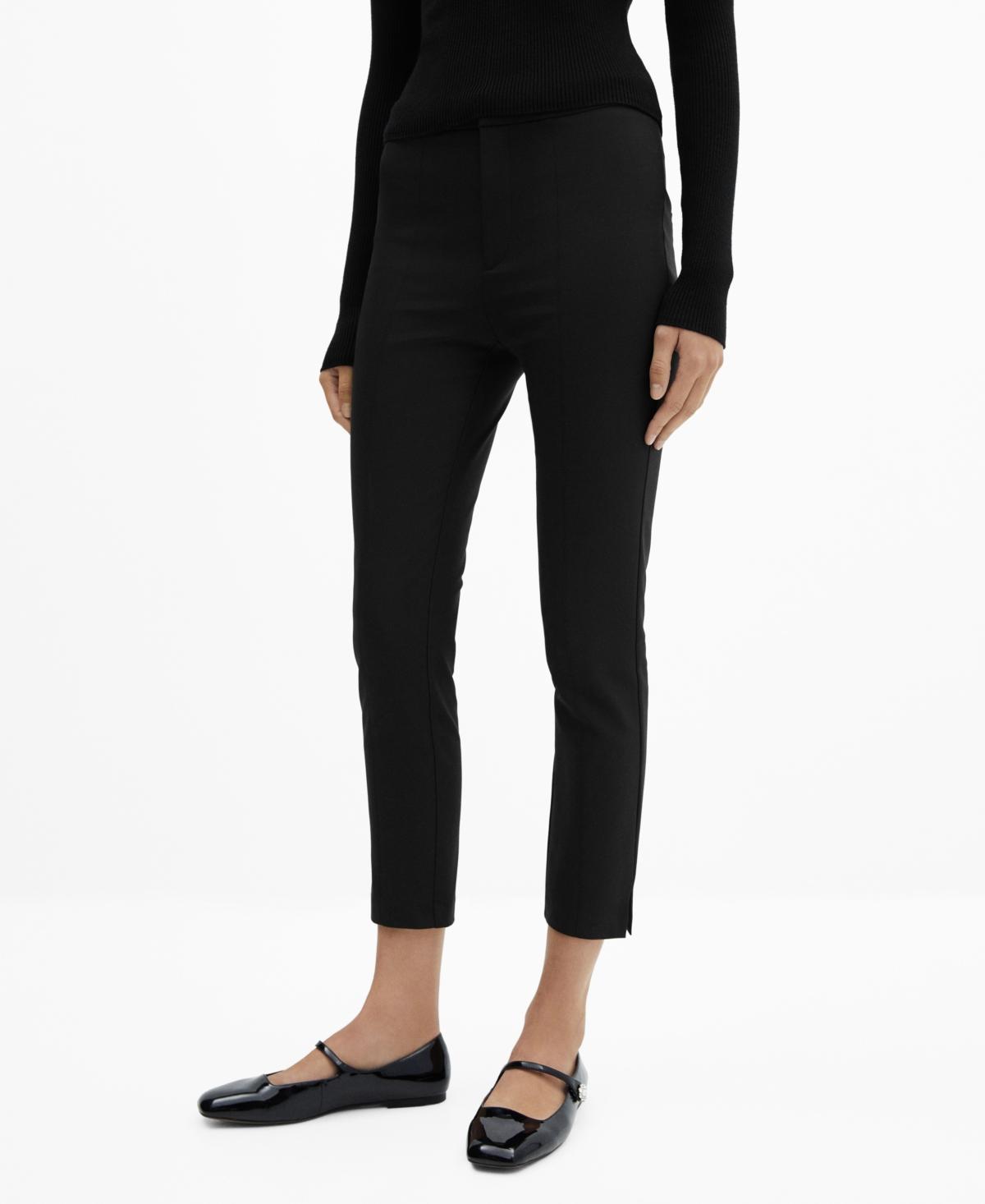 Mango Womens Crop Skinny Pants Product Image