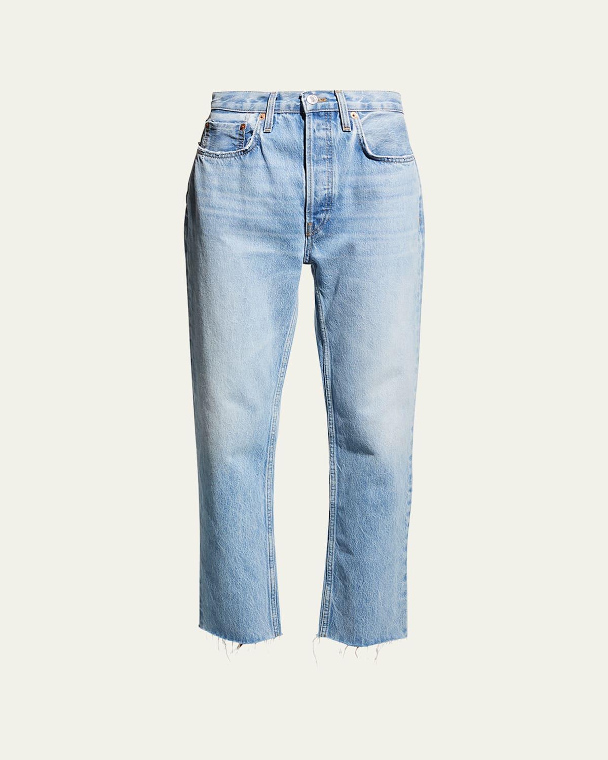 Re/Done Originals High Waist Stovepipe Jeans Product Image