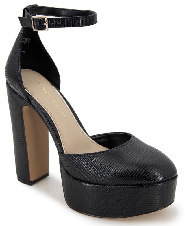 Kenneth Cole Womens Tatum Ankle Strap Platform Pumps Product Image