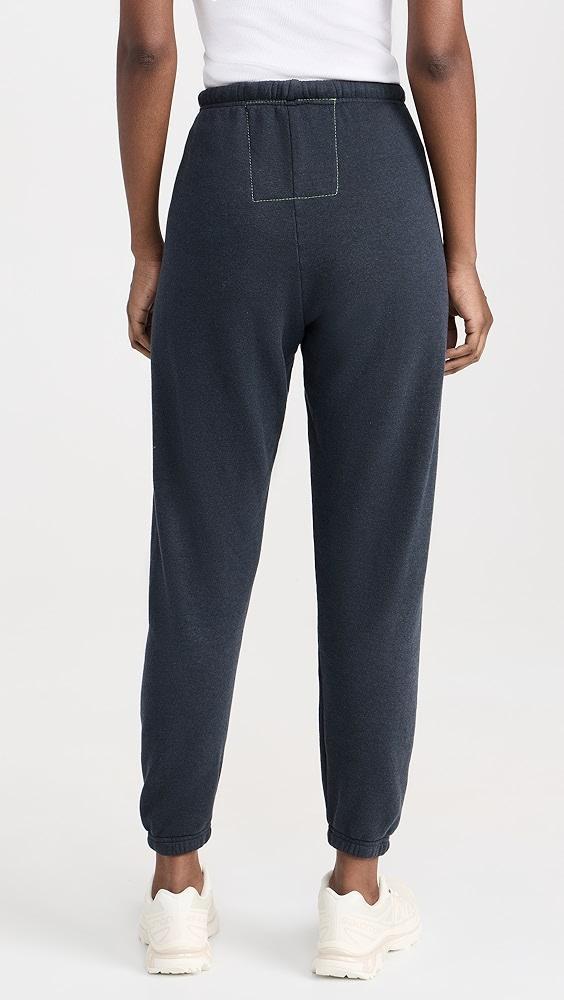 Aviator Nation Rainbow Heart Stitch Sweatpants | Shopbop Product Image