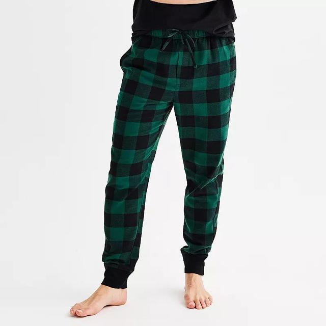 Mens Sonoma Goods For Life Banded Bottom Flannel Pajama Pants Product Image