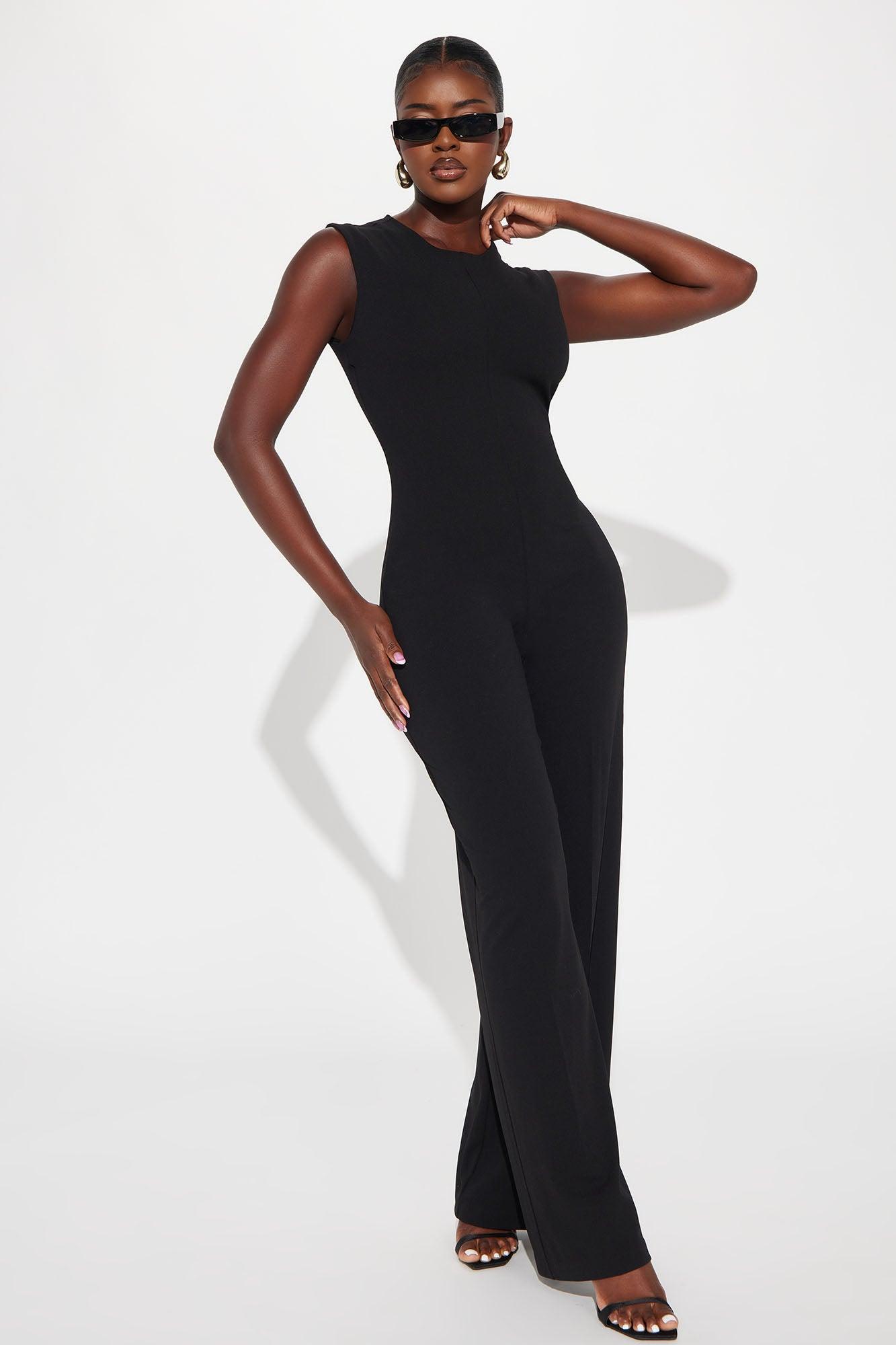 New To This Jumpsuit - Black Product Image