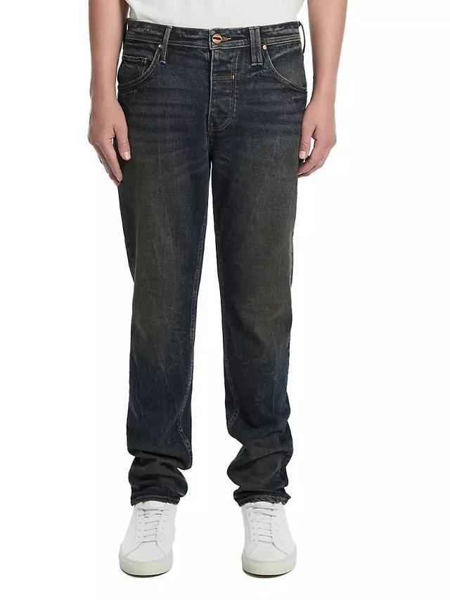 Stretch Tapered Jeans Product Image