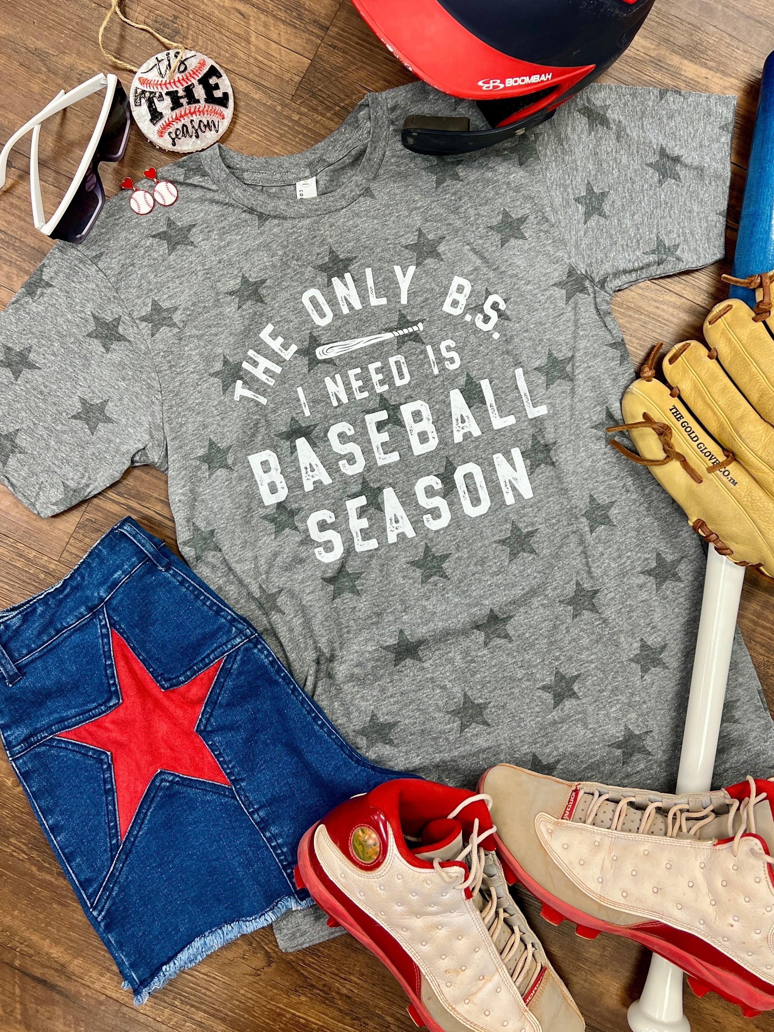 I Need Baseball Season Star Tee Product Image