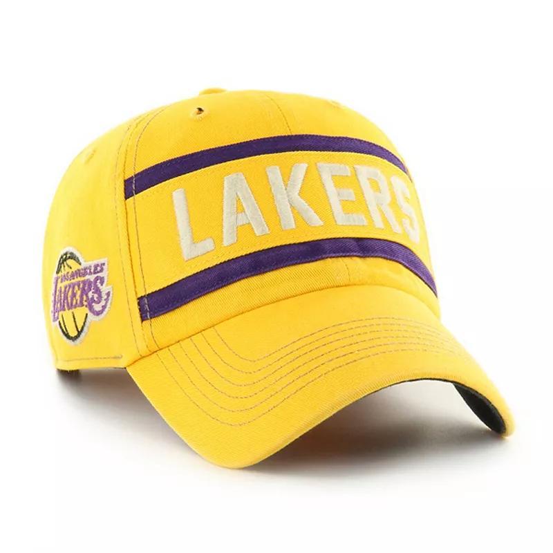 Mens 47 Los Angeles Lakers Quick Snap Clean Up Adjustable Hat Product Image