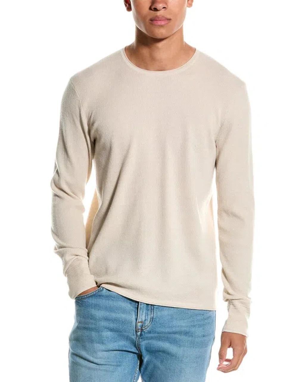 Martin Wool-blend Crewneck Sweater In White Product Image