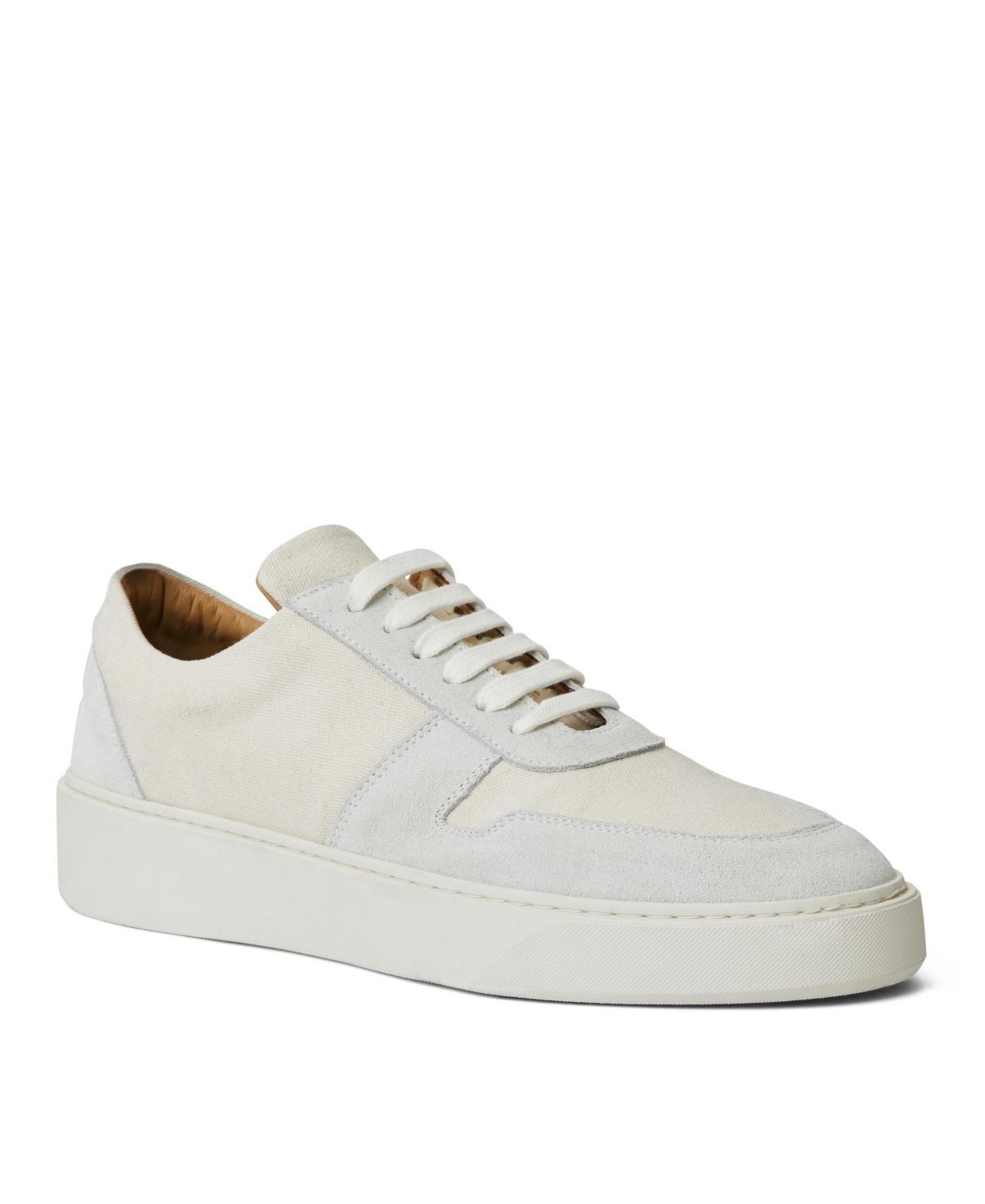 Mens Darian Suede & Canvas Low-Top Sneakers Product Image