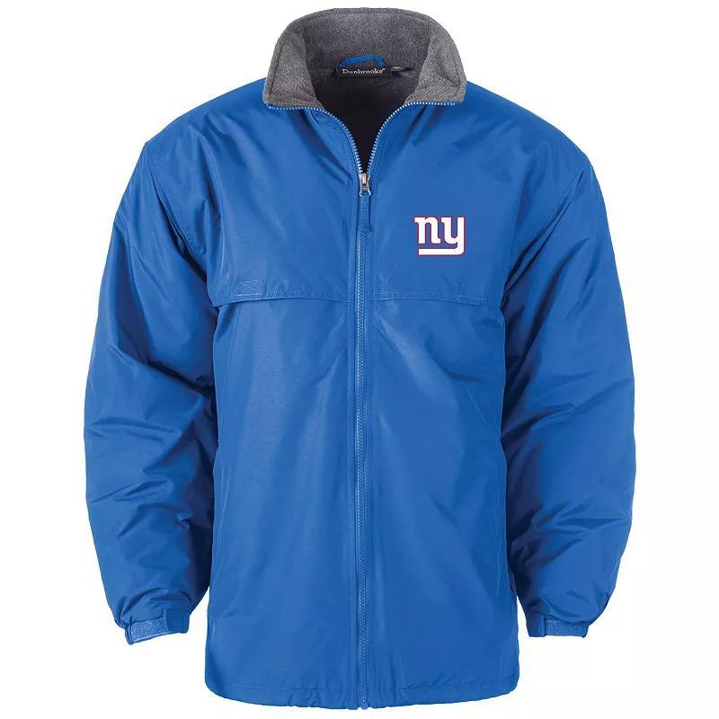 Mens Dunbrooke Royal New York Giants Triumph Fleece Full-Zip Jacket Product Image