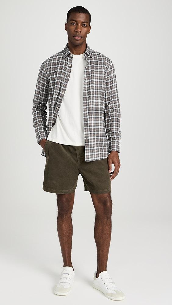 Alex Mill Pull on Easy Shorts in Fine Wale Cord 5.5" | Shopbop Product Image