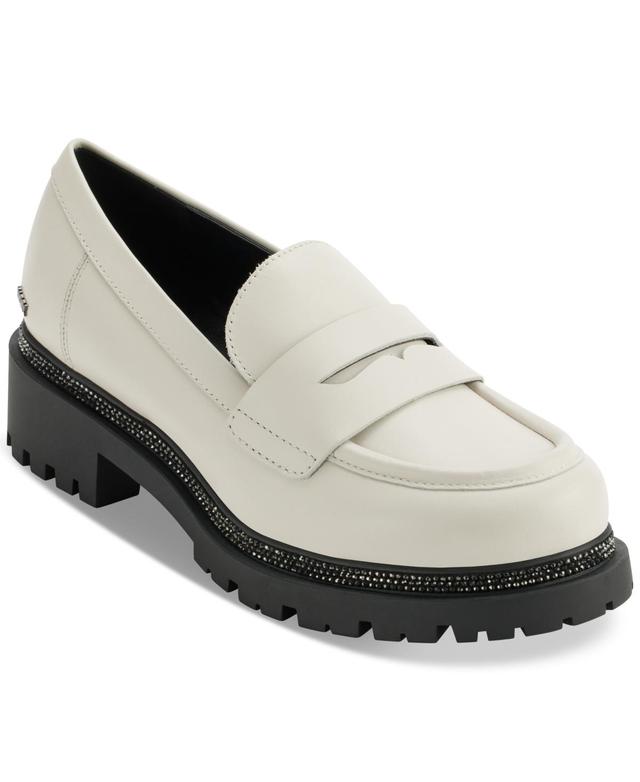 Dkny Womens Rudy Slip-On Penny Loafer Flats Product Image