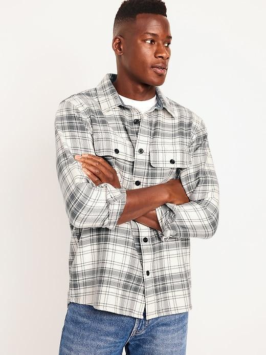 Loose Fit Pocket Shirt Product Image