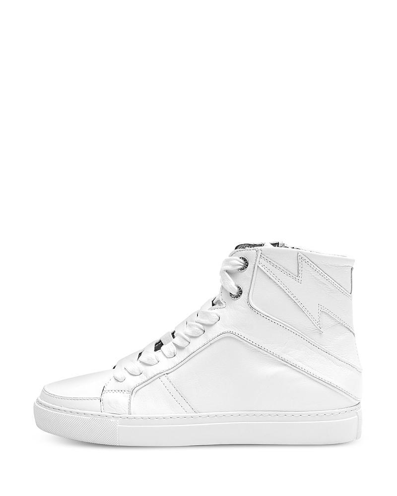 Zadig & Voltaire Womens ZV1747 Flash High-Top Sneakers Product Image