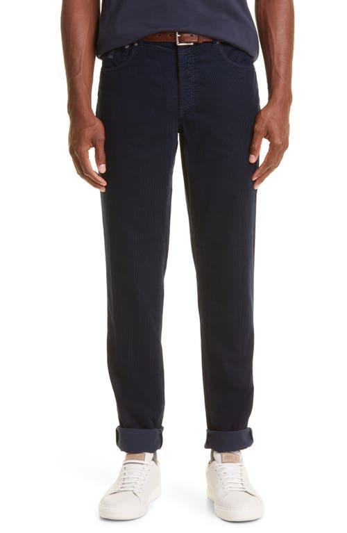 Brunello Cucinelli Fine Wale Cotton Corduroy Pants Product Image