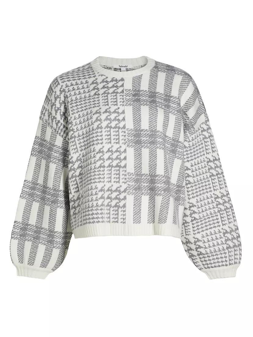 Elliott Plaid Sweater Product Image