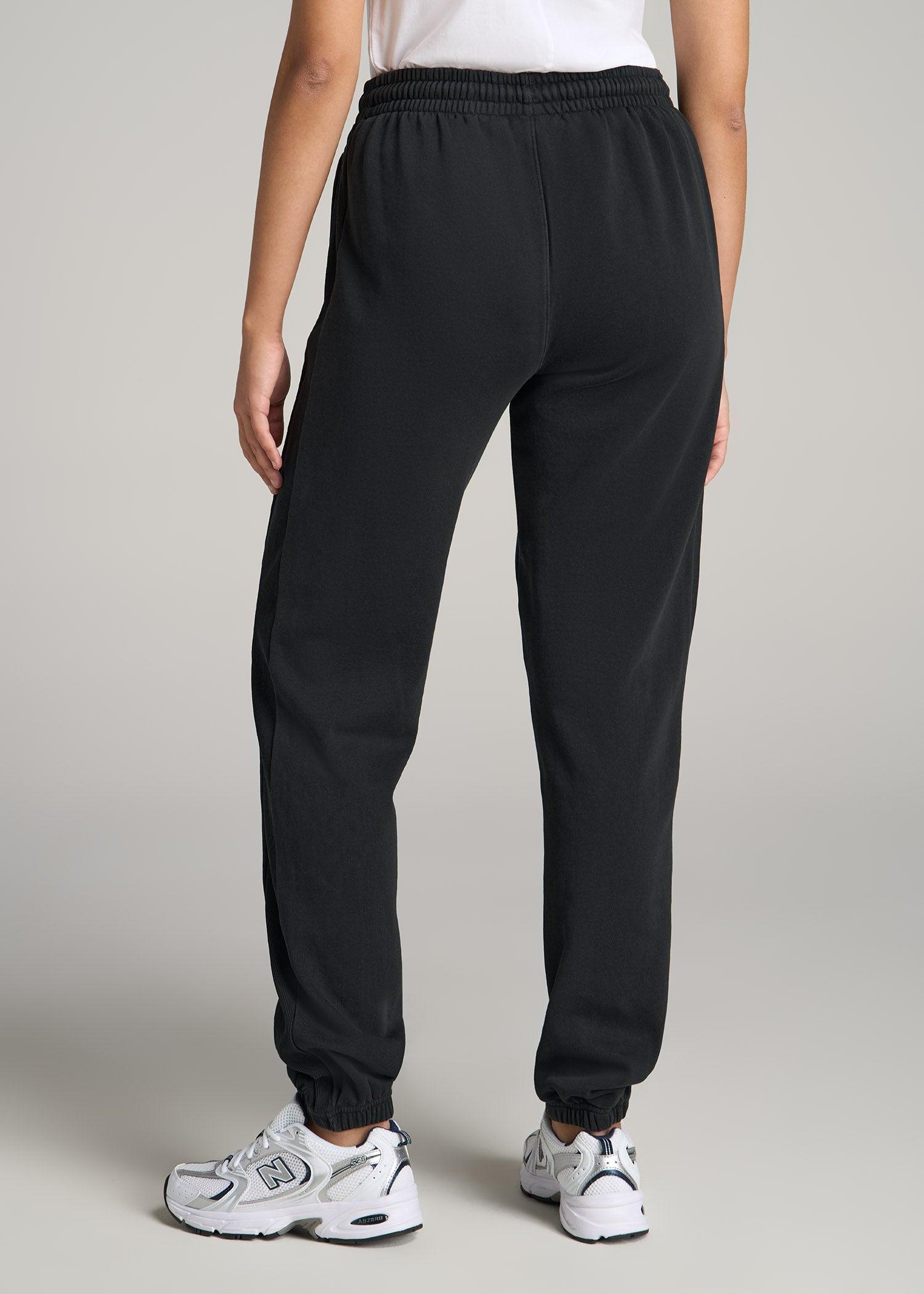 Wearever Fleece Regular Fit Women's Tall Sweatpants in Vintage Black Product Image