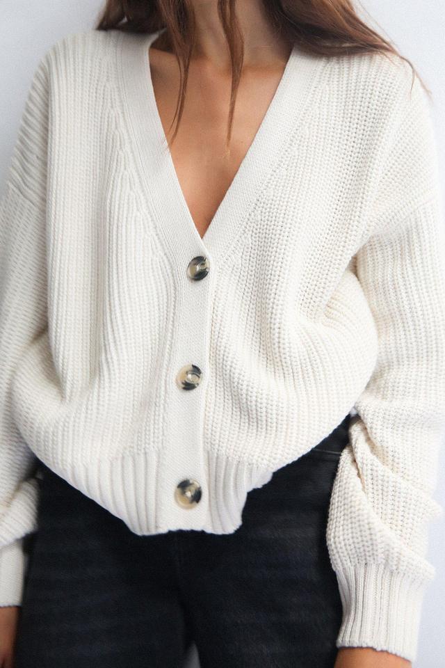 Short Knitted Cardigan Product Image