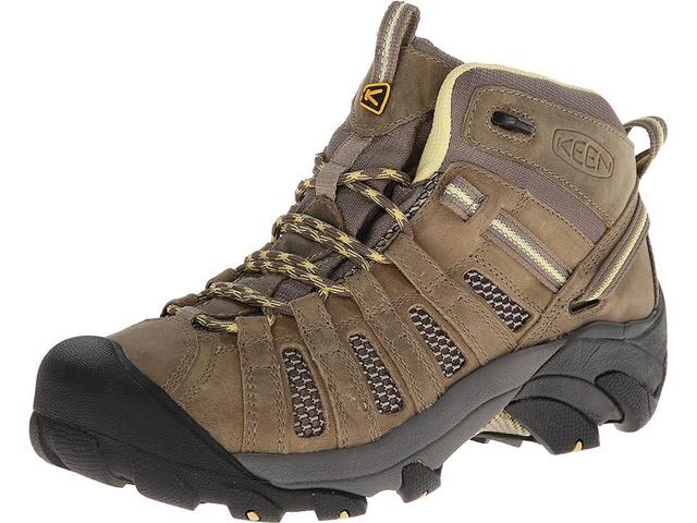 KEEN Voyageur Mid (Brindle/Custard) Women's Hiking Boots Product Image