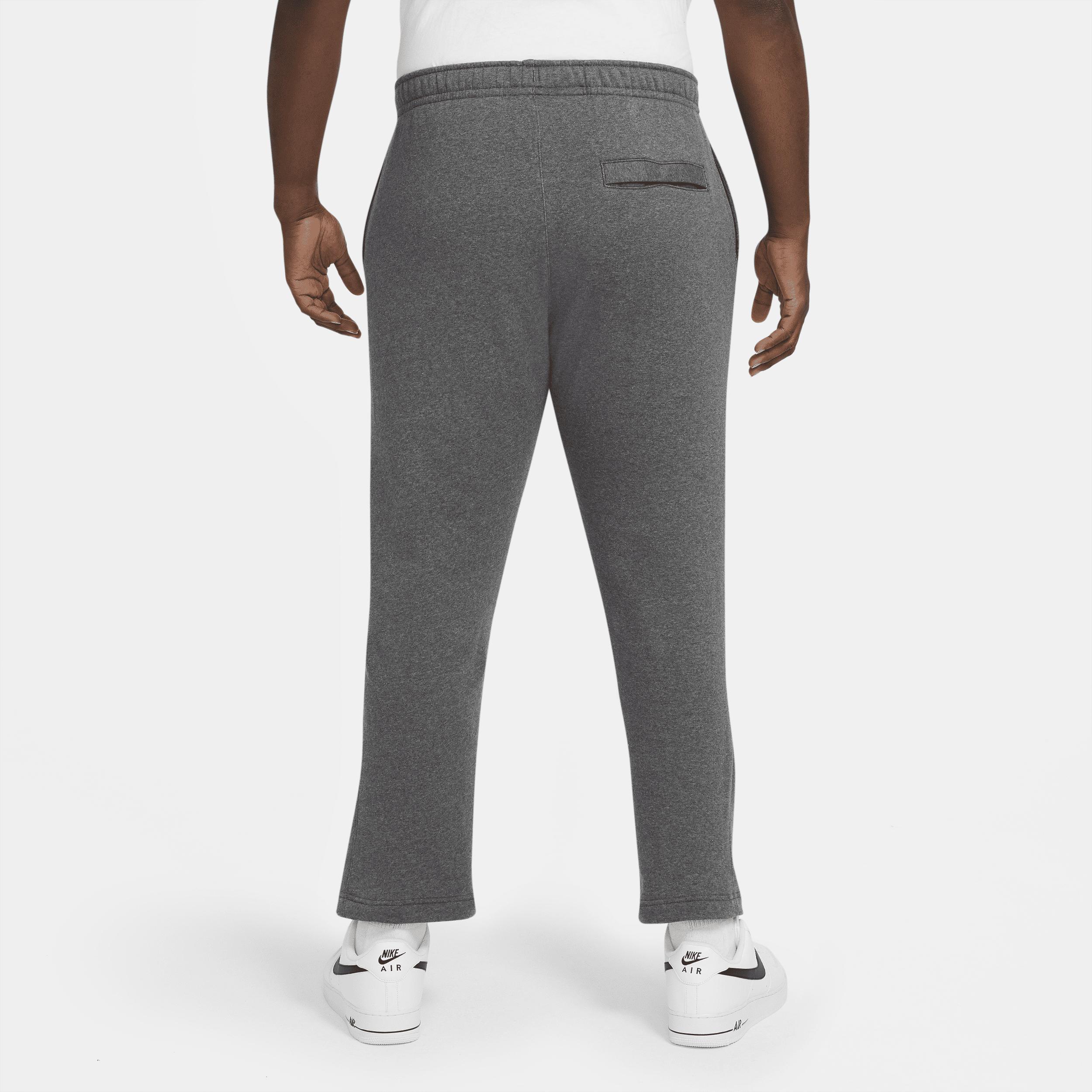 Mens Nike Sportswear Club Fleece Pants Grey Heather White Product Image