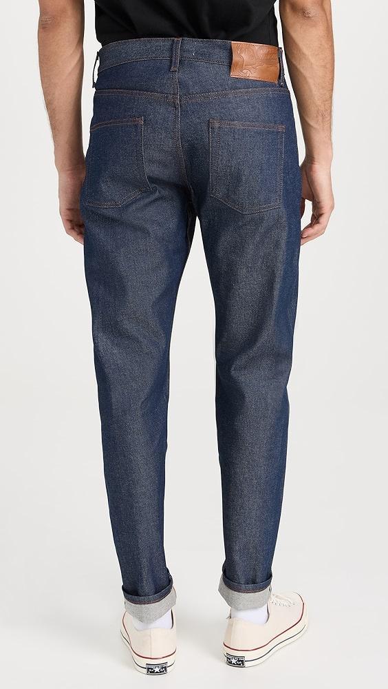 Naked & Famous Easy Guy Natural Indigo Selvedge Jeans | Shopbop Product Image