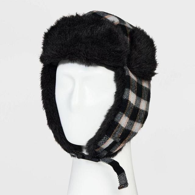 Mens Plaid Trapper Hat - Goodfellow & Co Product Image