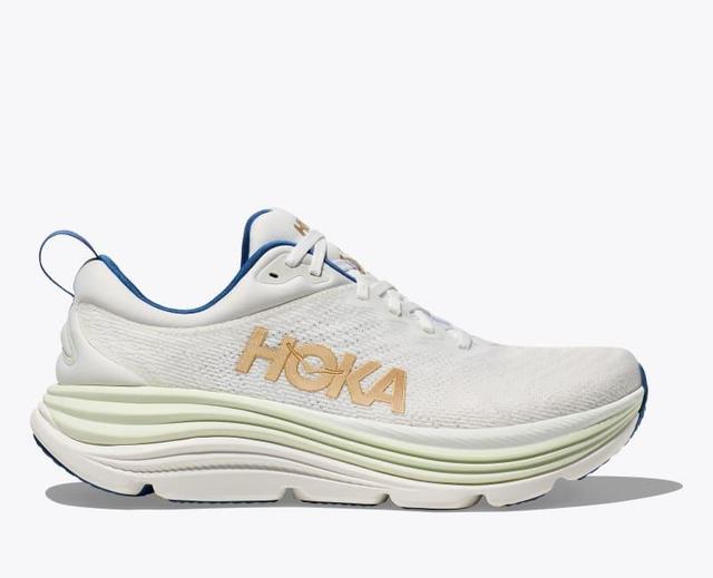 HOKA Mens Gaviota 5 Shoes in Nimbus Cloud/Steel Wool, Size 12.5 Product Image