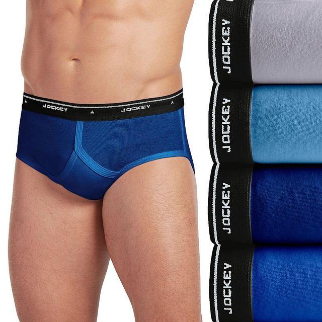 Mens Jockey 4-pack Classic Low-Rise Briefs Product Image