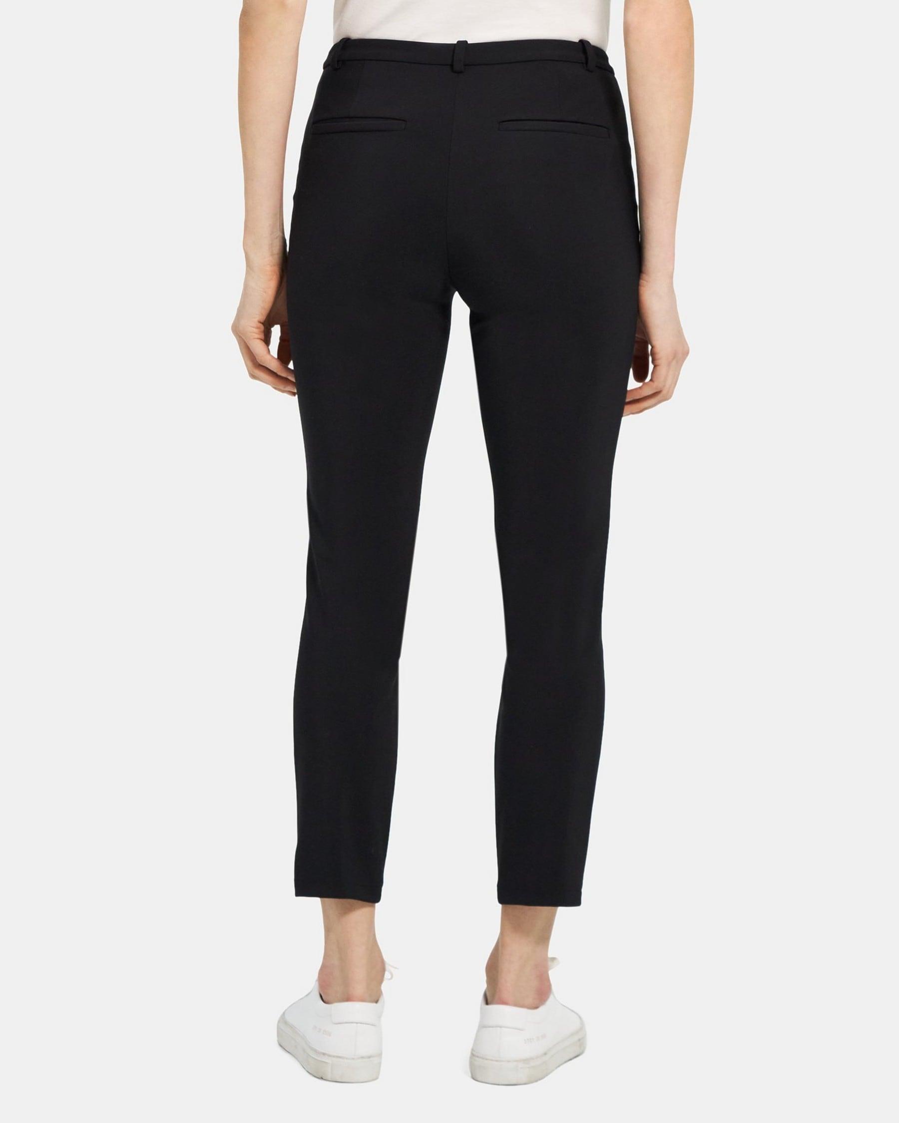 Cropped Slim Pant in Performance Knit Product Image