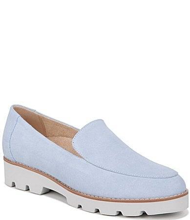 Vionic Kensley Suede Slip-On Lug Sole Platform Loafers Product Image