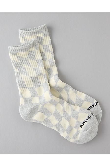 AE Checkerboard Crew Socks Men's Product Image