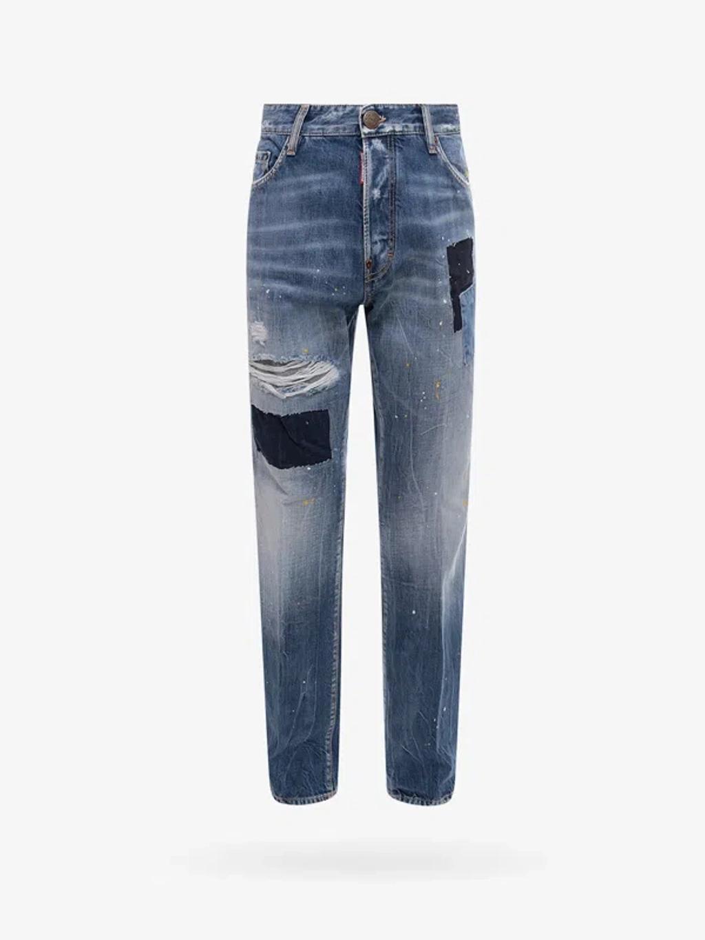 DSQUARED2 Roadie Jean Jeans In Blue Product Image