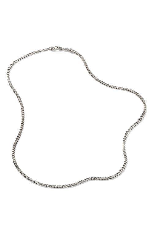 John Hardy Sterling Silver Curb Chain Necklace Product Image