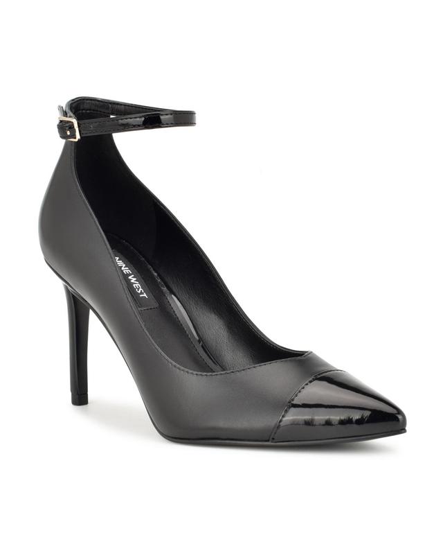 Nine West Erenn Ankle Strap Pointed Toe Pump Product Image