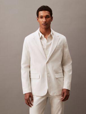 Linen Blend Blazer Product Image