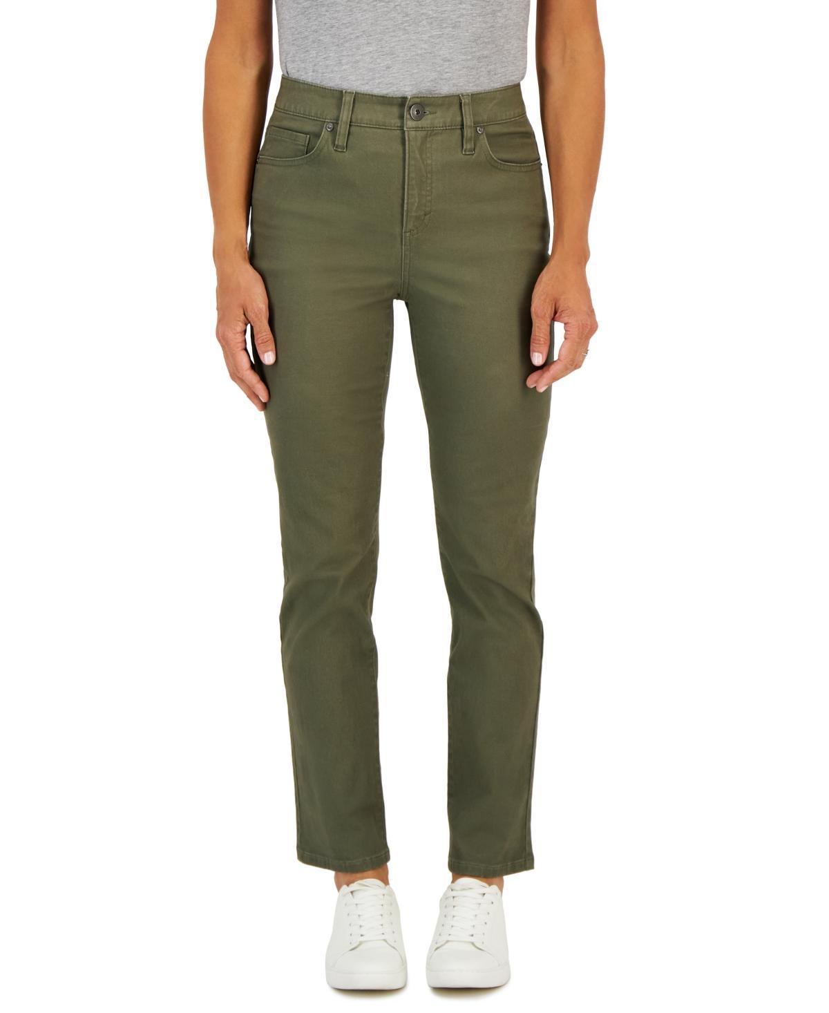 Style & Co Womens Straight-Leg High Rise Jeans, Created for Macys Product Image