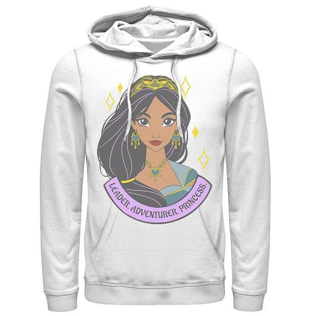 Mens Disney Aladdin Jasmine Hoodie White Product Image