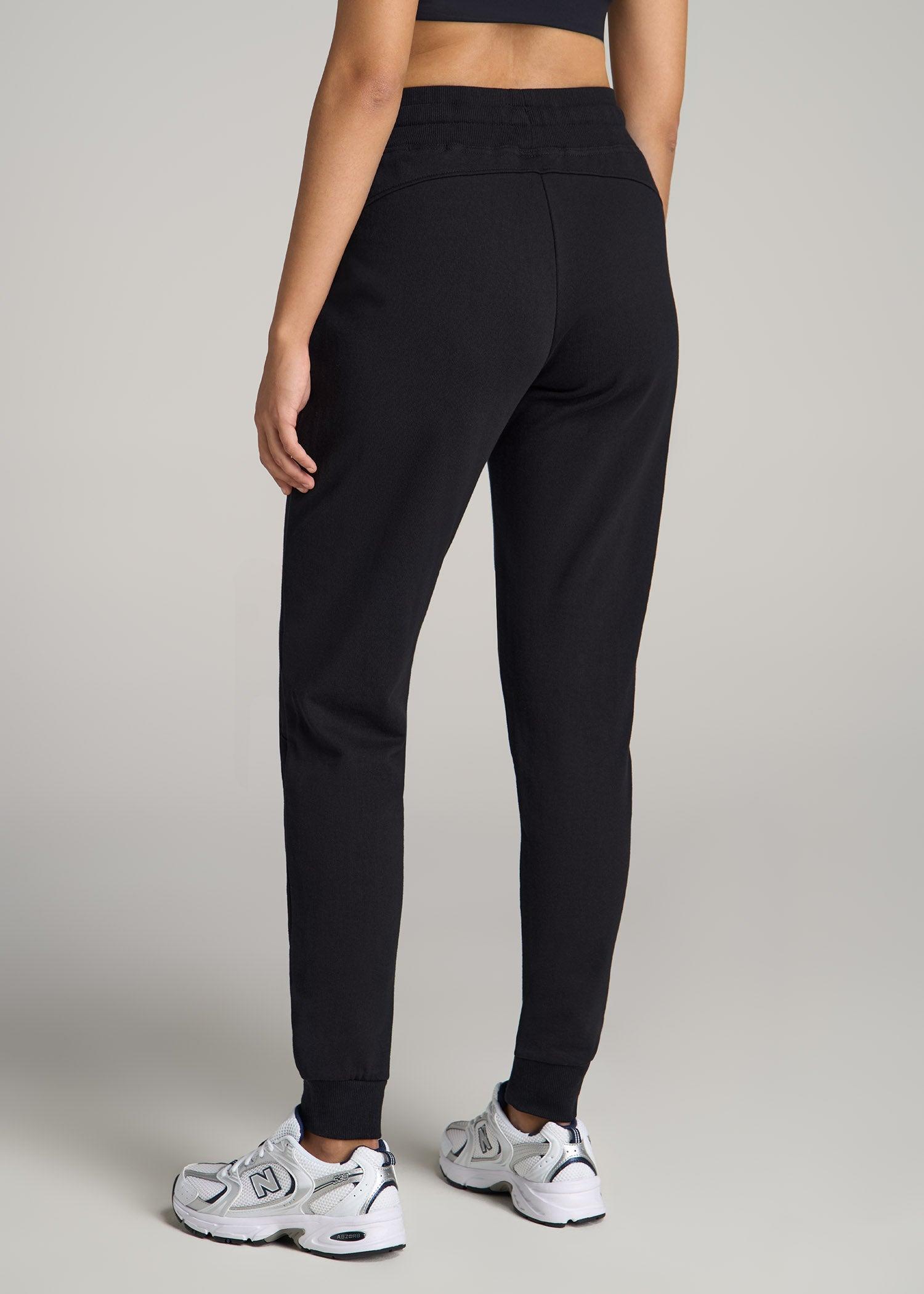 Wearever French Terry Tall Women's Joggers in Black Female Product Image