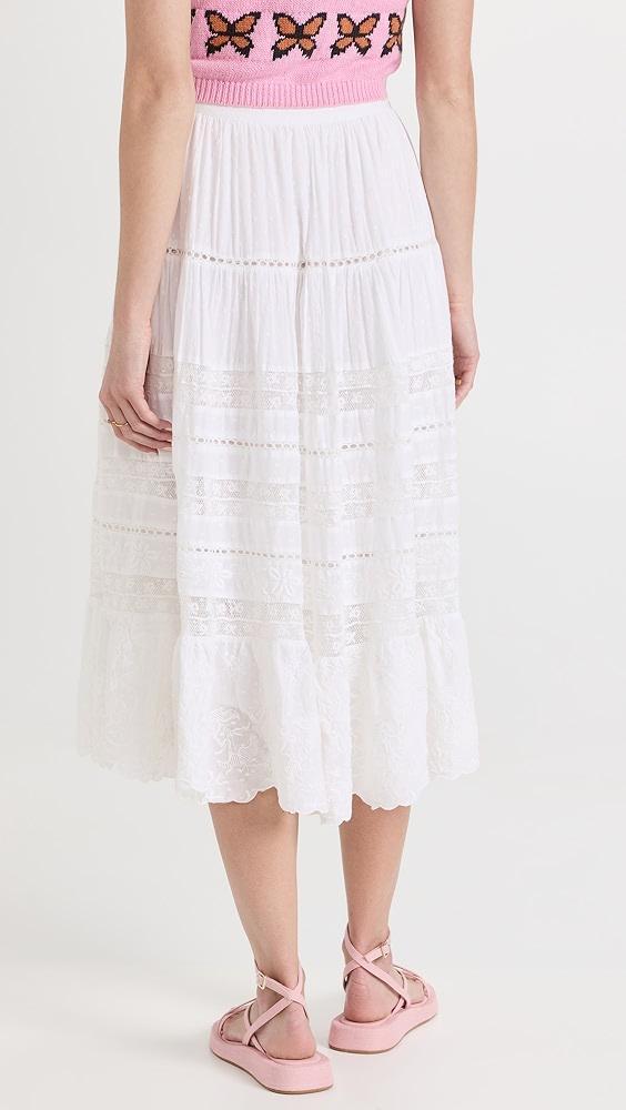 LoveShackFancy Donna Skirt | Shopbop Product Image