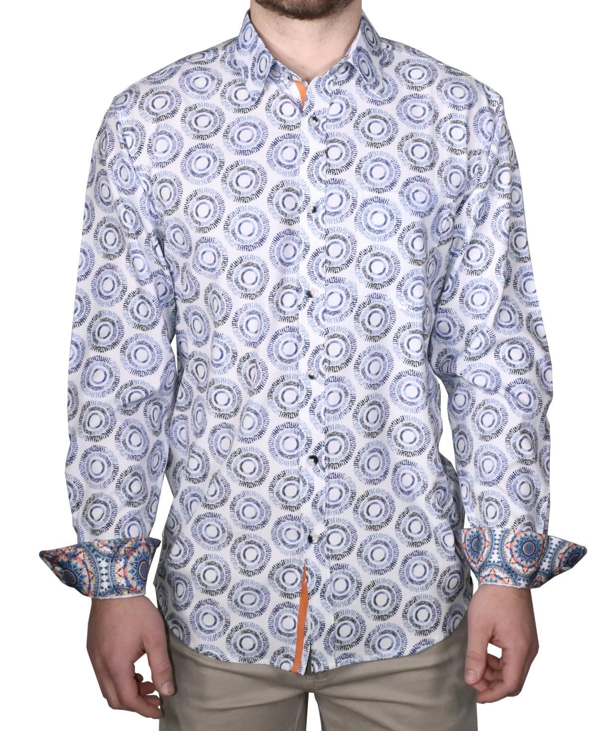 Vintage 1946 Mens Printed Long-Sleeve Woven Shirt Product Image