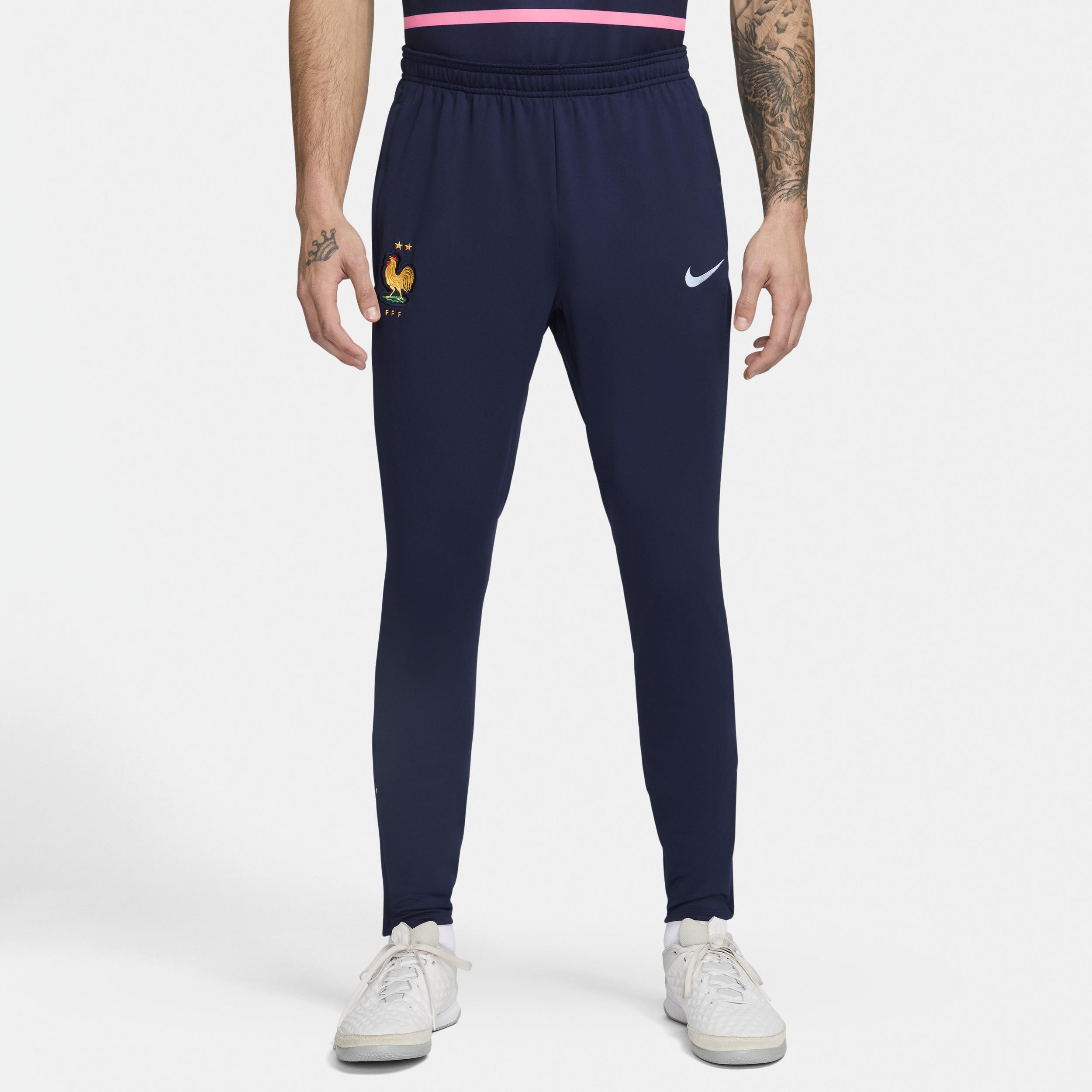 Nike Mens Navy France National Team 2024 Strike Performance Pants Product Image